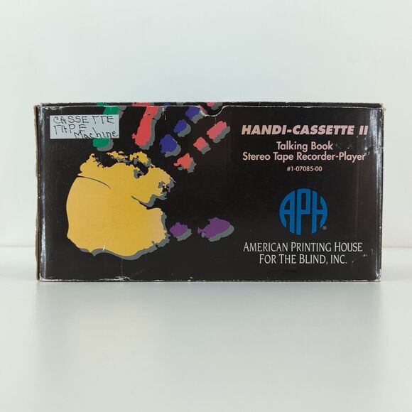 Handi Cassette II Talking Book Stereo Tape Recorder American Printing House Test - Picture 2 of 6